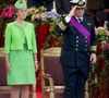 Un prince belge a révélé ce mardi une paternité secrète.

Le prince Laurent de Belgique et la princesse Claire lors du défilé militaire de la Fête nationale,  à Bruxelles.