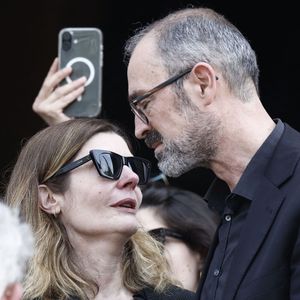 Chiara Mastroianni aux obsèques de M.Satrapi au Crématorium du Père-Lachaise à Paris, le 19 juin 2026. 
© Cyril Moreau / Bestimage