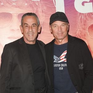 Thierry Ardisson et Laurent Baffie - Première du film "Guy" au cinéma Gaumont-Opéra à Paris le 28 aout 2018. © Coadic Guirec/Bestimage
