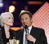 Françoise Hardy et Michel Drucker - 20e Victoires de la musique au Zénith de Paris.