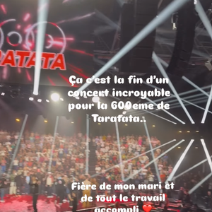 Samedi 6 septembre dernier, Mélanie Page assistait au concert du 600e anniversaire de "Tarata".

Mélanie Page, premier soutien de son mari Nagui.