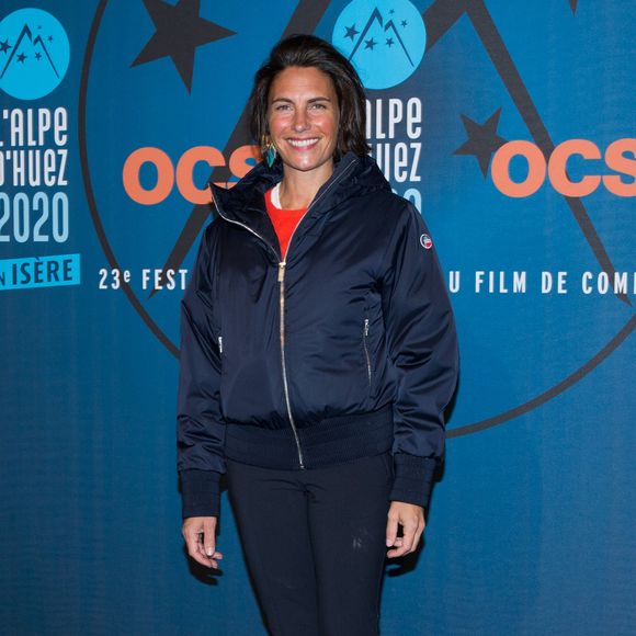 Alessandra Sublet au photocall du film "Divorce Club" lors de la 23ème édition du festival international du film de comédie l'Alpe d'Huez, le 17 janvier 2020.
© Cyril Moreau/Bestimage