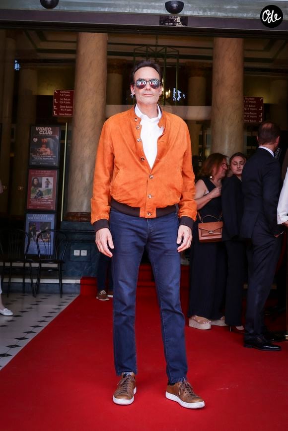 Exclusif - Anthony Delon - Concerto pour la paix de Omar Harfouch au théâtre de Béziers le 8 mai 2025. © Jack Tribeca / Bestimage