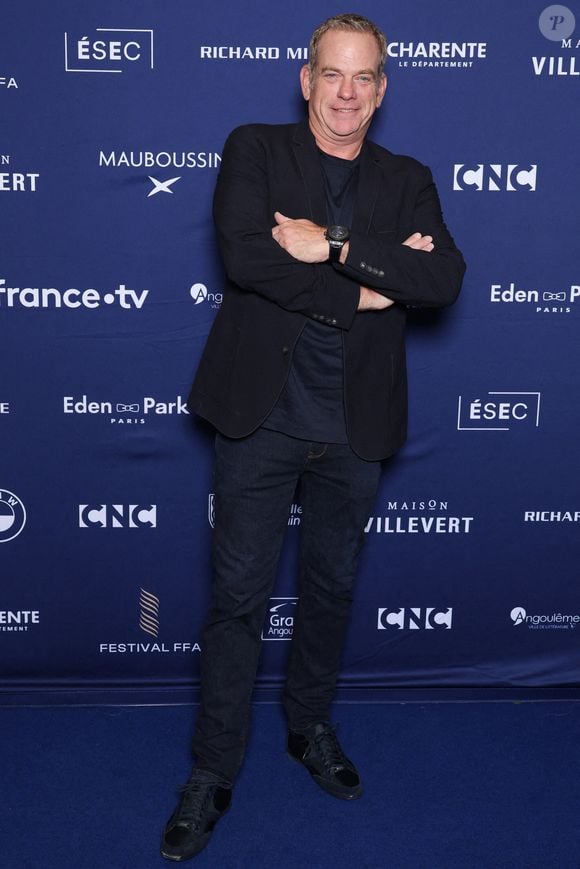 Garou assiste au Photocall de la Cérémonie de Clôture dans le cadre du 18ème Festival du Film d'Angoulême à Angoulême, le 30 août 2025, France. Photo par Jerome Domine/Abaca