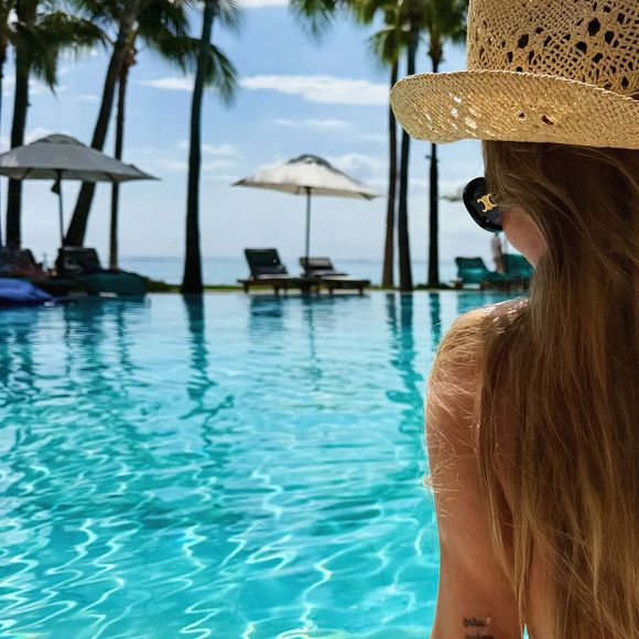 Camille Gottlieb a partagé des images de son séjour paradisiaque sur l'Île Maurice. Capture d'écran Instagram