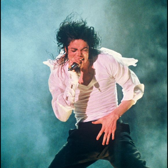 Michael Jackson en concert a Londres en 1992. ©Bestimage