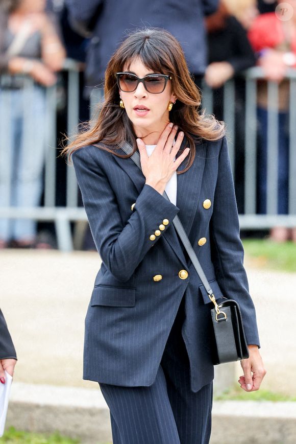 Nolwenn Leroy - Arrivées aux obsèques de l'auteure-compositrice-interprète et actrice française Françoise Hardy au crématorium du cimetière du Père-Lachaise à Paris, France, le 20 juin 2024. © Jacovides-Moreau/Bestimage