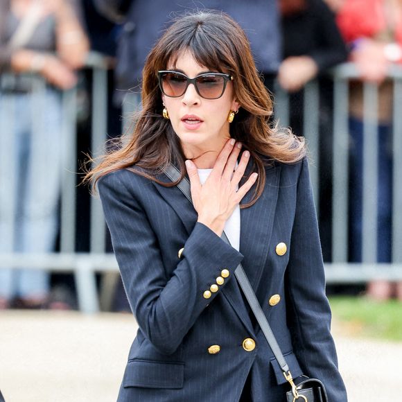 Nolwenn Leroy - Arrivées aux obsèques de l'auteure-compositrice-interprète et actrice française Françoise Hardy au crématorium du cimetière du Père-Lachaise à Paris, France, le 20 juin 2024. © Jacovides-Moreau/Bestimage