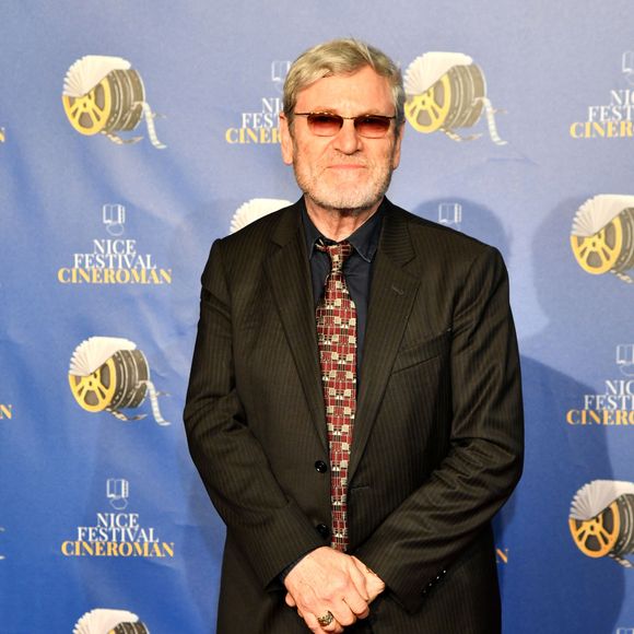 Tchéky Karyo - Photocall de la soirée d'ouverture de la troisième édition du Festival Cinéroman au cinéma Pathé Gare du Sud à Nice. Le 20 octobre 2021. 
© Bruno Bebert / Bestimage