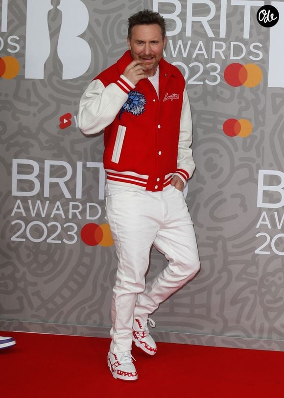 David Guetta au photocall de la cérémonie des Brit Awards 2023 à l'O2 Arena à Londres le 11 février 2023.
Backgrid UK/ Bestimage