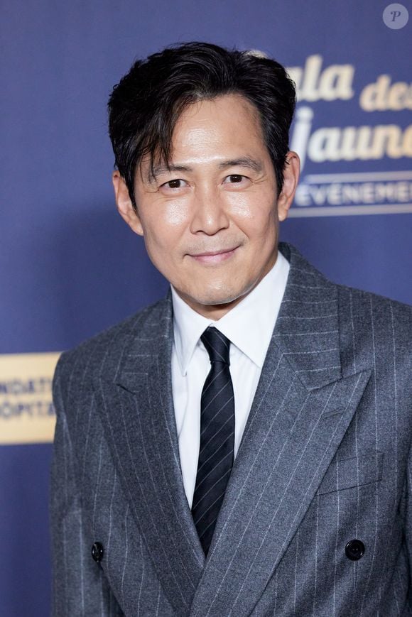 Exclusif - Lee Jung-jae au photocall du "Gala des pièces jaunes, le concert événement" à Paris La Défense Arena à Nanterre le 23 janvier 2025. Le gala des Pièces Jaunes 2025 sera diffusé le 28 janvier, sur France 2 et sur la plateforme France.Tv.

© Jacovides / Moreau / Bestimage