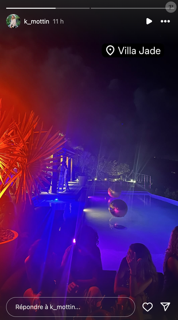 Story Instagram Kelly Mottin du 5 août 2025. © Instagram