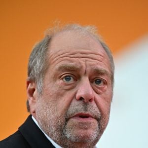 Eric Dupond Moretti, ancien ministre de la Justice, lors de la "Rencontre des entrepreneurs (LAREF25)" (Jour 2) au stade Roland Garros à Paris, France, le 28 août 2025. © Christian Liewig/Bestimage