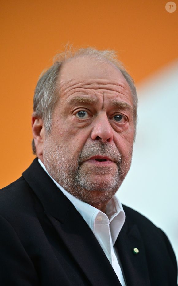 Eric Dupond Moretti, ancien ministre de la Justice, lors de la "Rencontre des entrepreneurs (LAREF25)" (Jour 2) au stade Roland Garros à Paris, France, le 28 août 2025. © Christian Liewig/Bestimage