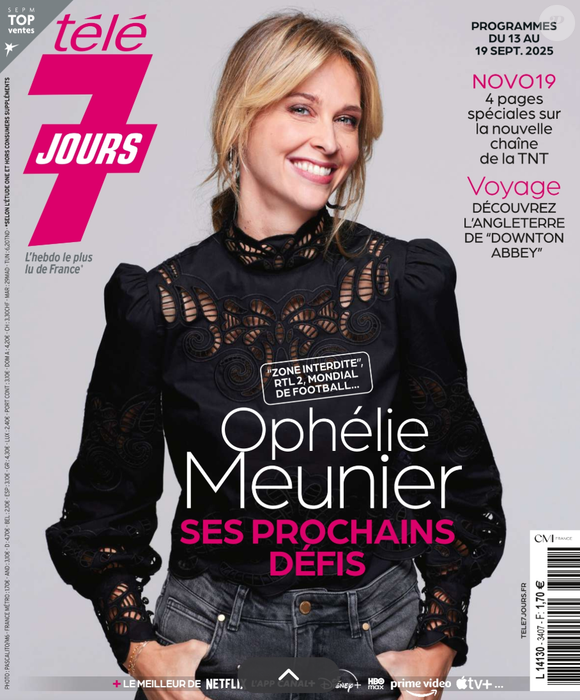 Couverture du magazine "Télé 7 Jours" paru le lundi 8 septembre 2025.
Crédit : Télé 7 Jours