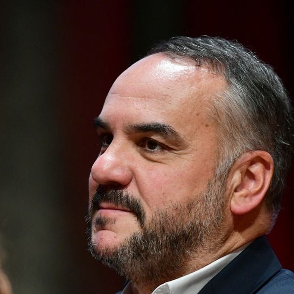 François Xavier Demaison lors de la remise de prix du Festival Lumière 2025 de Lyon, France, le vendredi 17 octobre 2025. © Romain Doucelin/Bestimage.