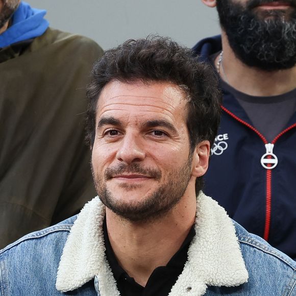 Amir Haddad et Lital Haddad dans les tribunes des Internationaux de France 2024 à Roland Garros le 02 juin 2024 à Paris, France. Photo by Nasser Berzane/ABACAPRESS.COM