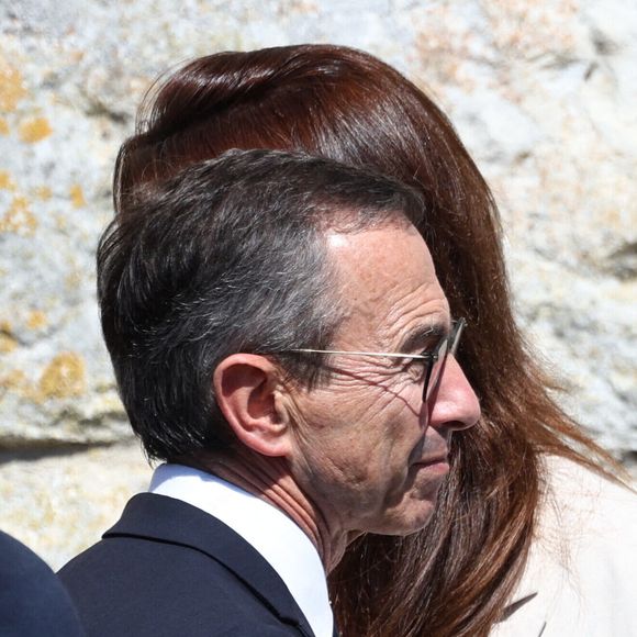 Bruno Retailleau, ministre de l'Intérieur, lors de la cérémonie funéraire de l’ancien président du groupe parlementaire Les Républicains (LR) à l’Assemblée nationale, Olivier Marleix, à l’église Saint-Cyr-Sainte-Julitte à Anet, en France, le 11 juillet 2025. Le député français Olivier Marleix est décédé le 7 juillet 2025 à l’âge de 54 ans.

Photo de Raphael Lafargue/ABACAPRESS.COM.