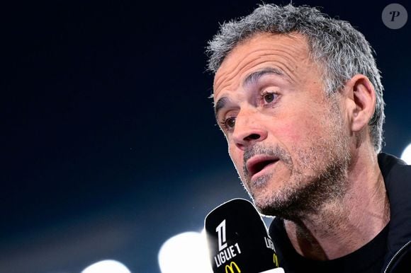 Luis Enrique Martinez (entraîneur du PSG) avant le match de Ligue 1 entre le Paris Saint Germain et l'Olympique de Marseille au Parc des Princes le 16 mars 2025 à Paris, France. Photo de Dante Badano / Bestimage