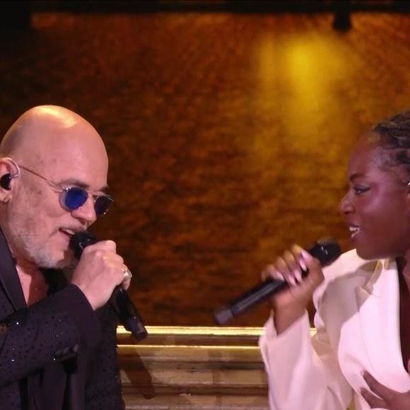 Sarah est revenue sur son duo avec Pascal Obispo lors du dernier prime. Capture d'écran TF1