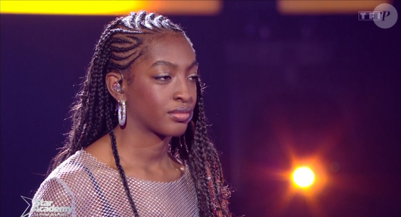 Ebony, "Star Academy 2024", capture d'écran "TF1".