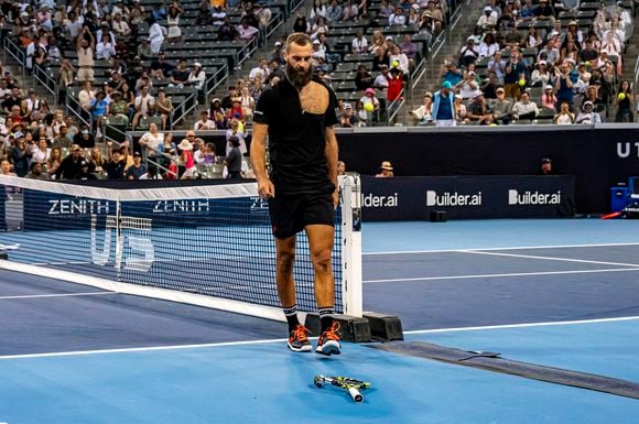 Benoit Paire - Tournoi UTS de Tennis - Los Angeles le 22 juillet 2023. Thierry Breton / Panoramic / Bestimage