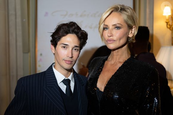 Rafael Sanchez, Adriana Karembeu à la soirée de lancement du parfum Forbidden Whisper de la maison HFC Paris à l'hôtel Meurice à Paris le 8 octobre 2025.

© Sébastien Frémont / Bestimage