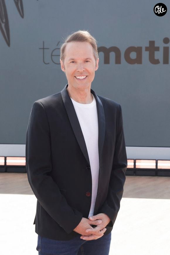 Exclusif - Damien Thévenot sur le plateau de l'émission Télématin lors du 76ème Festival International du Film de Cannes, France, le 23 mai 2023. © Jack Tribeca/Bestimage