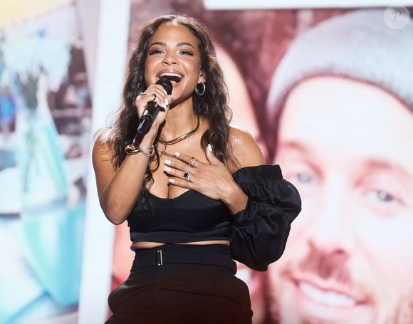 Christina Milian (femme de M. Pokora) - Surprises - Enregistrement de l'émission "La boîte à secrets N°17", présentée par F.Bollaert et diffusée le 19 janvier 2024 sur France 3
© Christophe Clovis / Bestimage