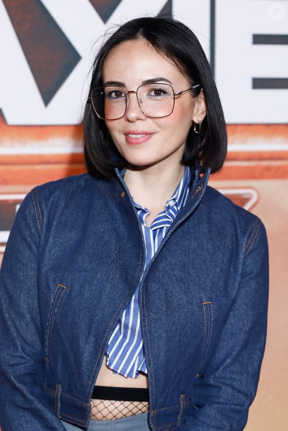 Agathe Auproux - Avant-première du film "Gardiens de la galaxie épisode 3" au Gaumont Disney village à Chessy, France, le 22 avril 2023. © Christophe Clovis / Guirec Coadic / Bestimage