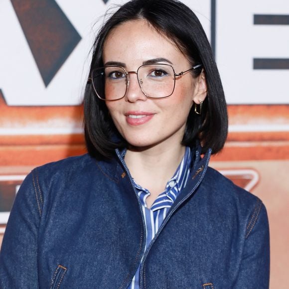 Agathe Auproux - Avant-première du film "Gardiens de la galaxie épisode 3" au Gaumont Disney village à Chessy, France, le 22 avril 2023. © Christophe Clovis / Guirec Coadic / Bestimage