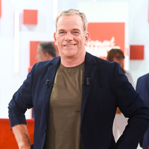 Exclusif - Garou - Enregistrement de l'émission Vivement dimanche au studio Rive Gauche présentée par Michel Drucker . Diffusion sur France 3 le 07/09/2025 . © Guillaume Gaffiot / Bestimage