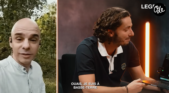 Ludwig Briand lui a alors répondu depuis Basse-Terre, en Guadeloupe, où il travaille aujourd’hui comme directeur des services de greffe judiciaires.

Ludwig Briand (Mimi-Siku dans "Un Indien dans la ville") dans l'émission "Legend" sur YouTube