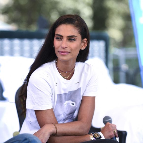 Elle est un mystère même pour la concernée. Nous portons une bribe des secrets de l'univers, vouloir le percer ne pourrait que le fragiliser". 

Exclusif - Tatiana Silva - Festival des Livres et des Artistes organisé par l'association "Lecture pour Tous" engagée dans la lutte contre l'illettrisme au Mail Branly à Paris le 3 juillet 2022.
© Pierre Perusseau / Jack Tribeca / Bestimage