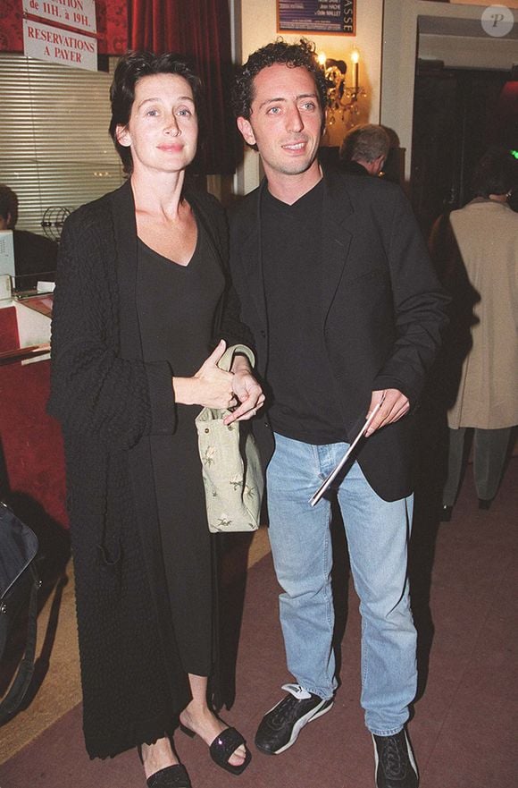 Gad Elmaleh et Anne Brochet au théâtre du Montparnasse (archive)
©COADIC GUIREC / BESTIMAGE