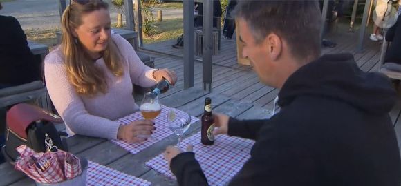 Cathy et François dans "L'amour est dans le pré 2020", le 19 octobre, sur M6