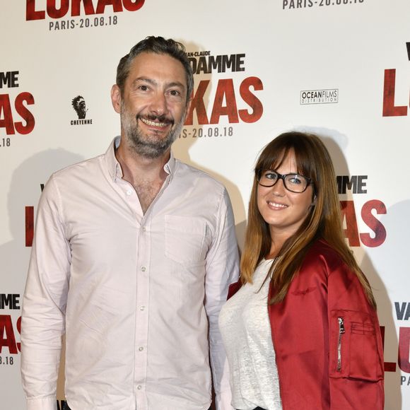 Vincent Desagnat et sa compagne Mathilde lors de l'avant-première du film "Lukas" à Paris le 20 août 2018.
© Agence / Bestimage