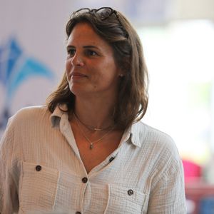 Laure Manaudou assiste aux championnats de France Élites en grand bassin de natation à Rennes, France, le 15 juin 2023. Mickael Chavet/Zuma Press/Bestimage