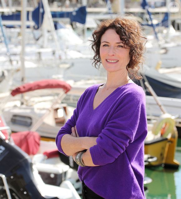 Elsa Lunghini - Photocall de la série "Ici tout commence" lors de la 26ème Edition du Festival de la Fiction de La Rochelle. Le 14 septembre 2024 © Patrick Bernard / Bestimage