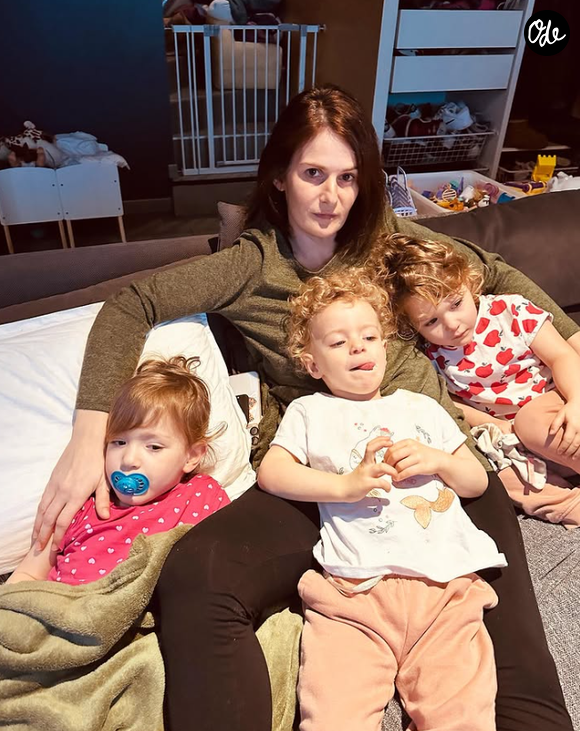 Céline et Clément Baudrand (Familles nombreuses) à la tête d'une tribu recomposée de huit enfants. Capture Instagram