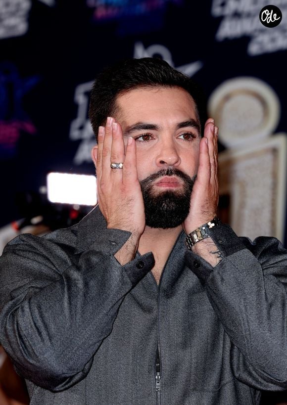 Kendji Girac au photocall de la 27ème édition des NRJ Music Awards au palais des Festivals de Cannes, France, le 31 octobre 2025. © Dominique Jacovides/Bestimage