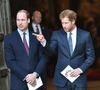 Sa veuve a confirmé la nouvelle à "The Mirror"
Le prince William, duc de Cambridge et le prince Harry - La famille royale d'Angleterre assiste à une messe à l'occasion de la journée du Commonwealth en l'Abbaye de Westminster à Londres, le 14 mars 2016. AGENCE / BESTIMAGE