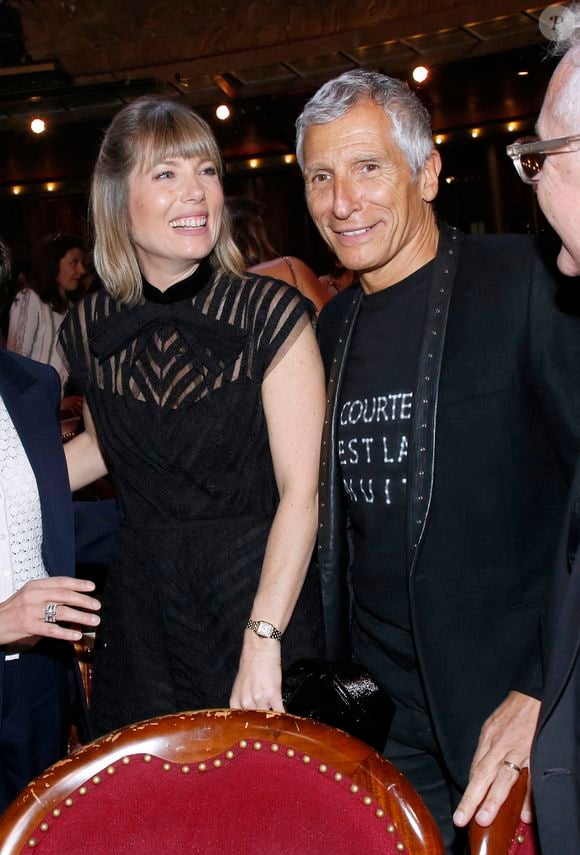 Mélanie Page et son mari Nagui - 35ème cérémonie des Molières aux Folies Bergère à Paris, France, le 6 Mai 2024. © Bertrand Rindoff / Bestimage