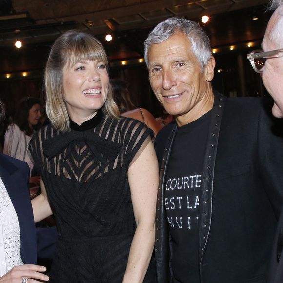 Mélanie Page et son mari Nagui - 35ème cérémonie des Molières aux Folies Bergère à Paris, France, le 6 Mai 2024. © Bertrand Rindoff / Bestimage