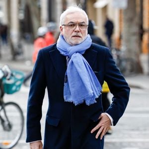 Pascal Praud - Arrivées à la cérémonie religieuse en hommage à Rolland Courbis en l’église de la Madeleine à Paris, France, le 14 janvier 2026. © Jacovides-Moreau/Bestimage