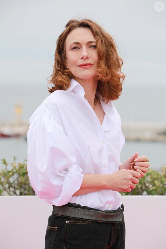 Natacha Lindinger de la série Le Flambeau
CANNESERIES SAISON 5 au Palais des Festivals et des Congrès de Cannes, mercredi 6 avril 2022. © Christophe Aubert via Bestimage