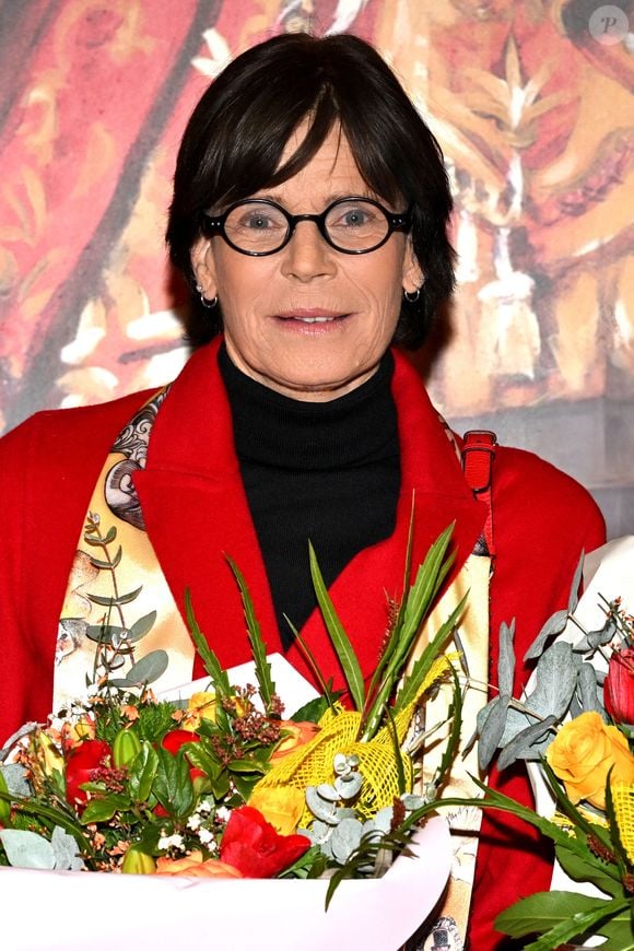 Stéphanie de Monaco à la deuxième soirée de sélection du 47ème Festival International du Cirque de Monte-Carlo, le 18 janvier 2025. 

Photo : Bruno Bébert / Pool Monaco / Bestimage