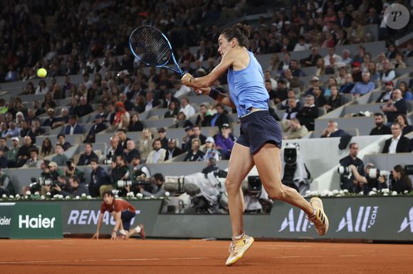 Demi-finale opposant C.Gauff à Loïs Boisson lors des internationaux de France de Tennis de Roland Garros 2025 (Jour 12), à Paris, France, le 5 juin 2025. © Michtof/PsnewZ/Bestimage