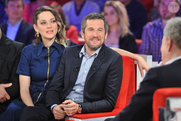 Exclusif - Marion Cotillard et Guillaume Canet - Enregistrement de l'émission "Vivement Dimanche prochain" présentée par M.Drucker et diffusée le 5 mai sur France 2. Le 29 avril 2019
© Guillaume Gaffiot / Bestimage