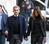 Nicolas Sarkozy, accompagné de sa femme Carla Bruni, sort de son domicile pour être incarcéré à la prison de La Santé à Paris, France, le 21 octobre 2025

© Bestimage